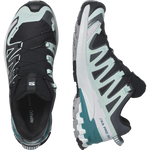Salomon Women's XA Pro 3D V9 GTX Trail Running Shoes Black/Bleached Aqua/Harbor Blue