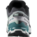 Salomon Women's XA Pro 3D V9 GTX Trail Running Shoes Black/Bleached Aqua/Harbor Blue