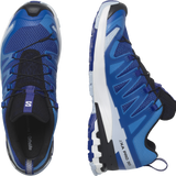 Salomon Men's XA Pro 3D V9 Trail Running Shoes Surf The Web/Ibiza Blue/White