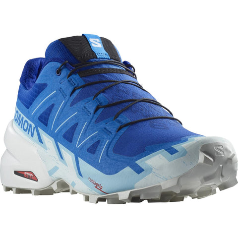 Salomon Men's Speedcross 6 Trail Running Shoes Lapis Blue/Ibiza Blue/White