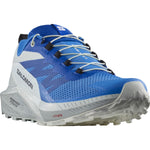 Salomon Men's Sense Ride 5 Trail Run Ibiza Blue/Lapis Blue/White