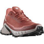 Salomon Women's Alphacross 5 Trail Running Shoes Cow Hide/Ashes Of Roses/Faded Rose