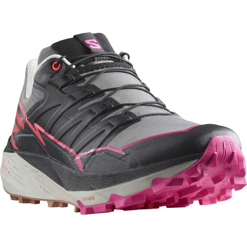 Salomon Women's Thundercross Trail Running Shoes Plum Kitten/Black/Pink Glo