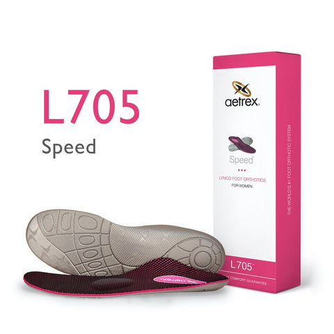 Aetrex Women's Speed Orthotics Cupped/Supported Insole