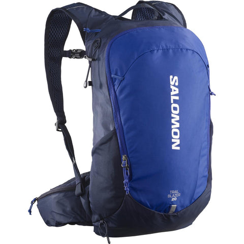 Salomon Unisex Trailblazer 20 Backpack Surf The Web/Black Iris - 20L