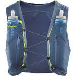 Salomon Unisex Adv Skin 12 Set Hydration Pack Bering Sea/Flint Stone - 12L