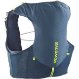 Salomon Unisex Adv Skin 5 Set Hydration Pack Bering Sea/Flint Stone - 5L