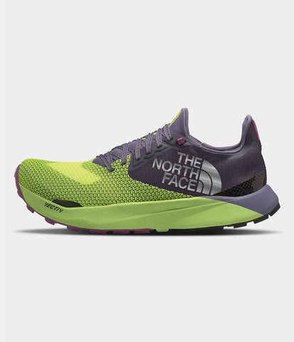 The North Face Women's Summit Vectiv Sky Running Shoes LED Yellow/Lunar Slate
