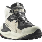 Salomon Women's Elixir Mid GTX Hiking Shoes Vanilla Ice/Phantom/Metal