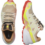 Salomon Women's Speedcross 6 GTX Trail Running Shoes Hazelnut/Safety Yellow/Fiery Coral