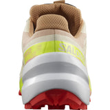 Salomon Women's Speedcross 6 GTX Trail Running Shoes Hazelnut/Safety Yellow/Fiery Coral