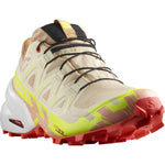 Salomon Women's Speedcross 6 GTX Trail Running Shoes Hazelnut/Safety Yellow/Fiery Coral