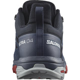 Salomon Men's X Ultra 4 GTX Hiking Shoes Carbon/Bering Sea/Pearl Blue