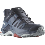 Salomon Men's X Ultra 4 GTX Hiking Shoes Carbon/Bering Sea/Pearl Blue