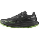 Salomon Men's Glide Max TR Trail Running Shoes India Ink/Black/Green Gecko