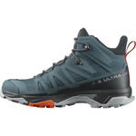 Salomon Men's X Ultra 4 Mid GTX Hiking Shoes Stargazer/Black/Scarlet Ibis
