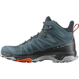 Salomon Men's X Ultra 4 Mid GTX Hiking Shoes Stargazer/Black/Scarlet Ibis