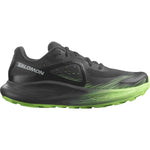 Salomon Men's Glide Max TR Trail Running Shoes India Ink/Black/Green Gecko