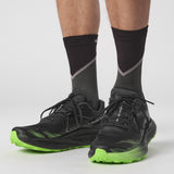 Salomon Men's Glide Max TR Trail Running Shoes India Ink/Black/Green Gecko