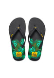 Reef Men Reef Seaside Prints Toe-Post Monstera Green