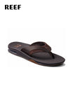 Reef Men Leather Fanning Toe-Post Sandal Dark Brown Toe-Post