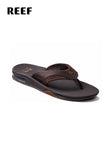 Reef Men Leather Fanning Toe-Post Sandal Dark Brown Toe-Post