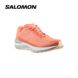 Salomon Women's Sonic 4 Balance Road Running Shoes Persimon/White/Almond Cream