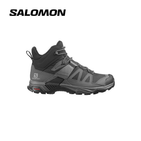 Salomon Men's X Ultra 4 Mid Wide GTX - Black/Magnet/Pearl