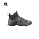 Salomon Men's X Ultra 4 Mid Wide GTX - Black/Magnet/Pearl