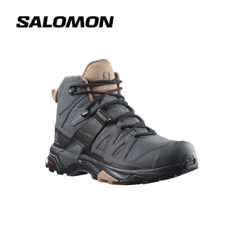 Salomon Women's X Ultra 4 Mid GTX Ebony/Mocha Mousse