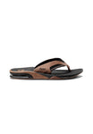 Reef Men Fanning Black And Tan