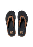 Reef Men Fanning Black And Tan