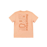 The North Face Women's Foundation Graphic Short Sleeve T-Shirt Apricot Ice