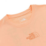 The North Face Women's Foundation Graphic Short Sleeve T-Shirt Apricot Ice