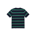 The North Face Men's Stripe Short Sleeve T-Shirt Aviator Navy