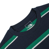 The North Face Men's Stripe Short Sleeve T-Shirt Aviator Navy