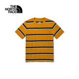 The North Face Men's Stripe Short Sleeve T-Shirt Citrine Yellow