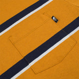 The North Face Men's Stripe Short Sleeve T-Shirt Citrine Yellow