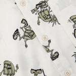The North Face Men's Valley Easy Short Sleeve Shirt Gardenia White Halfie Print