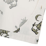 The North Face Men's Valley Easy Short Sleeve Shirt Gardenia White Halfie Print