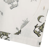The North Face Men's Valley Easy Short Sleeve Shirt Gardenia White Halfie Print