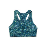 The North Face Women's Printed Motivation Bra Beta Blue Lichen Print
