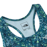 The North Face Women's Printed Motivation Bra Beta Blue Lichen Print