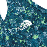 The North Face Women's Printed Motivation Bra Beta Blue Lichen Print