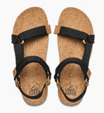 Reef Cushion Rem Hi Women Sandal Black/Tan