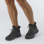 Salomon Men's X Ultra 4 Mid Wide GTX - Black/Magnet/Pearl