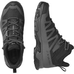 Salomon Men's X Ultra 4 Mid Wide GTX - Black/Magnet/Pearl