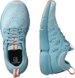 Salomon Women's Predict SOC 2 Road Running Shoes Crystal Blue/Delphinium Blue/Sirocco